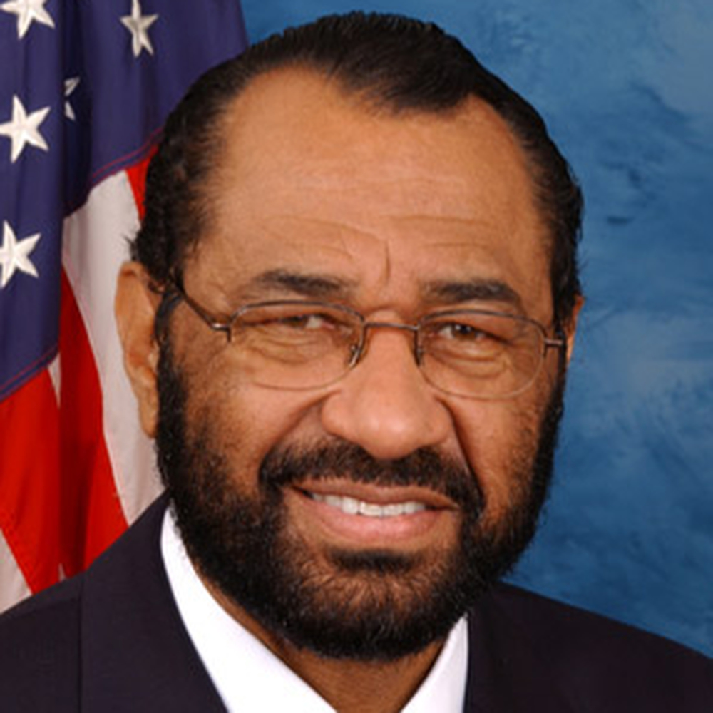 Picture of Rep Al Green and how he visited USPS